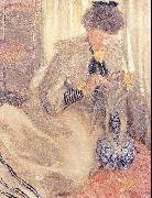 Frieseke, Frederick Carl The Yellow Tulip oil painting artist
